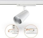 LED spotlámpa 30 W-os sínes spotlámpa 3 fázisú áramsínekhez 2800 lm Meleg fehér 3000 K