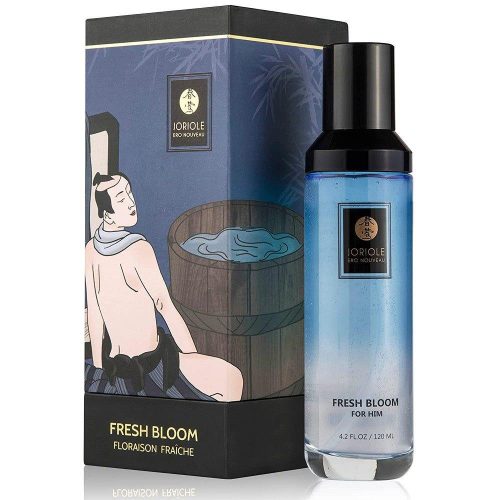 Gel de duș pentru igienă intimă Joriole pentru bărbați, pH echilibrat pentru piele sensibilă, fără coloranți, cu ingrediente naturale din plante.