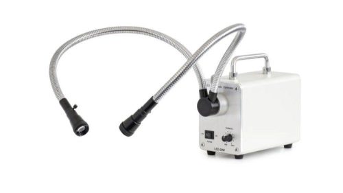 AmScope LED-20W Iluminator LED cu fibră optică de 20W cu lumină rece! LIPSEȘTE GÂTUL DE LEBĂDĂ! / FLEXIBIL!