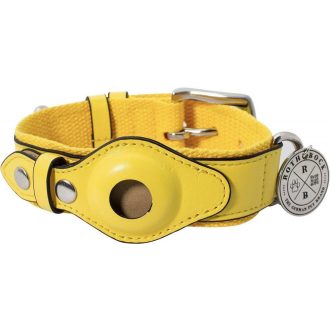   Német Kutyanyakörv GPS Zsebbel, Sárga színben, 40 x 3 x 0,5 cm