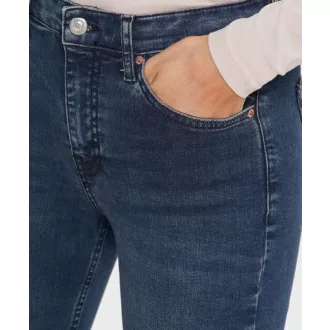   Dámske džínsy Topshop Jamie, tmavomodré, veľkosť W26 L30