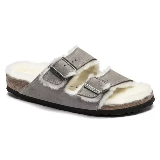 Birkenstock Arizona női papucs szarvasbőr kő színű EU 41