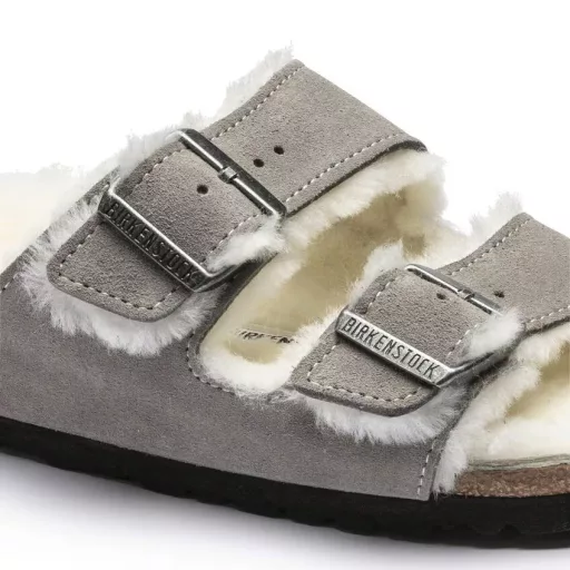Birkenstock Arizona női papucs szarvasbőr kő színű EU 41