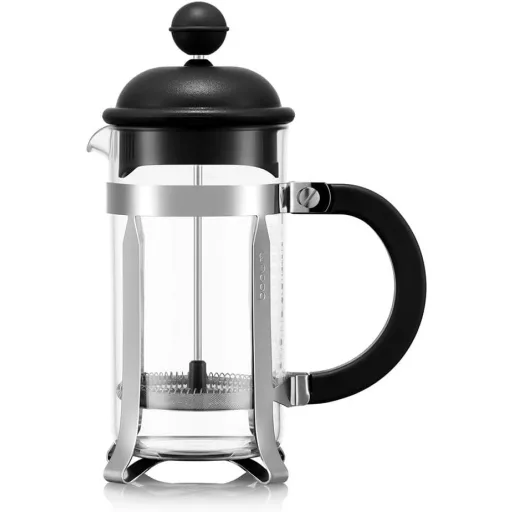 Bodum Caffettiera čierny francúzsky kávovar 350 ml – borosilikátové sklo