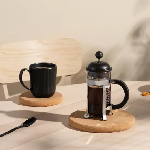 Bodum Caffettiera Fekete Franciasürgős Kávéfőző 350ml - Boroszilikát Üveg
