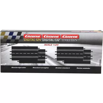   Carrera Exclusive Evolution 20509 Set ravnih staza - 4 kom Autocesta dodatak za trkaće automobile u mjerilu 1:24