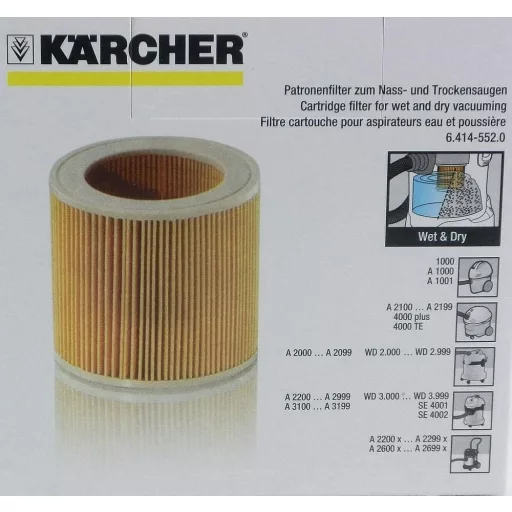 Patrónový filter Kärcher 64145520 pre vysokotlakový čistič