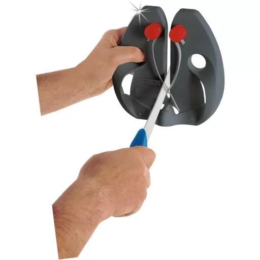 Ascuțitor rapid de cuțite F.Dick Rapid Action, oțel, negru