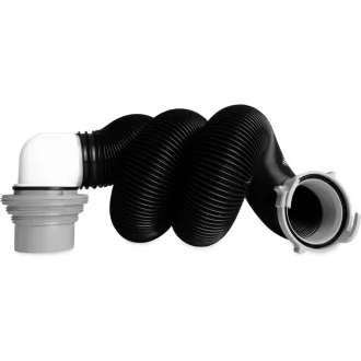 Camco Fekete Lakóautó Szennyvíz Csatorna Teljes Szett