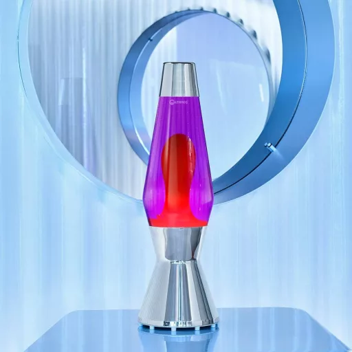 Mathmos Astro Original Lávalámpa Dekoratív Hangulatlámpa - Purple/Red