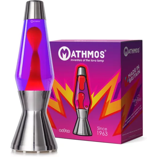 Mathmos Astro Original Lávalámpa Dekoratív Hangulatlámpa - Purple/Red