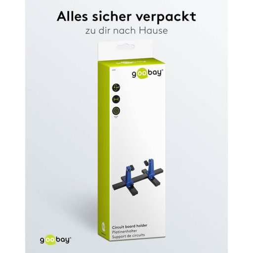 goobay PCB nyáklap tartó rögzítő szereléshez és szervizhez