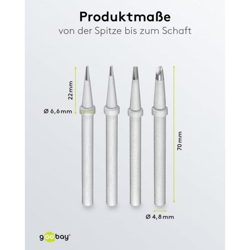 Goobay forrasztócsúcs szett AP 2 4 csatornás állomáshoz