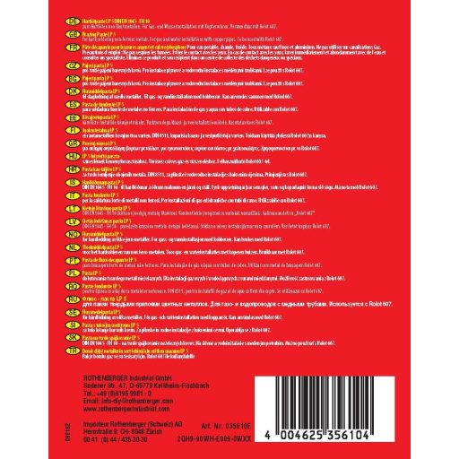 ROTHENBERGER LP5 Forrasztó Paszta Rézcső Szereléshez 160g