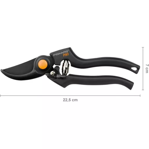 Fiskars Professzionális Bypass Kerti Olló Teflonbevonatú Pengével - Pro P90
