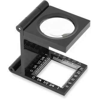   Carson 5x30 LinenTest összecsukható nagyító lupe szövetmegvizsgáláshoz