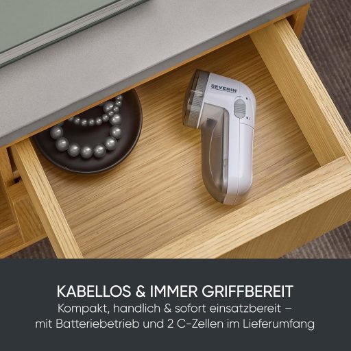 SEVERIN CS 7976 Szövetgombremover Elektromos Bolyhozó Elemmel
