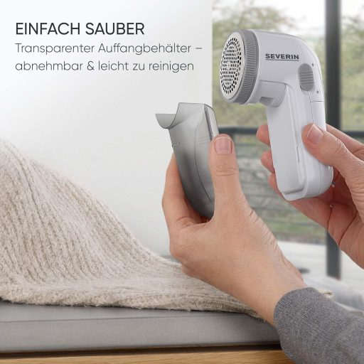 SEVERIN CS 7976 Szövetgombremover Elektromos Bolyhozó Elemmel