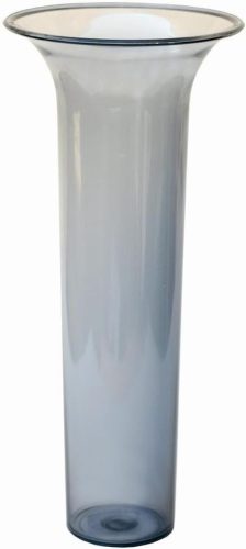 Plastia Átlátszó Műanyag Váza Betét - 24 cm Magas Trombita Alakú Vízálló Virágtartó, Bohém Stílusú Asztali Dekoráció