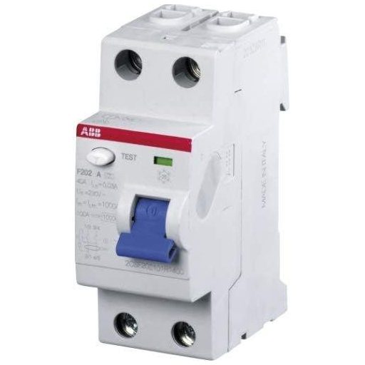 ABB F202 A-40/0.03 - RCD áramköri megszakító 40A, 4-Pólusú, 230/400 V AC Újracsomagolt termék