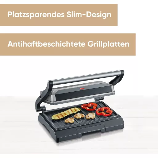 Severin 800W multifunkciós kompakt grillsütő elektromos