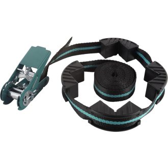   Curea de tensionare cu clichet Wolfcraft 4m, dispozitiv de fixare cu 4 colțuri