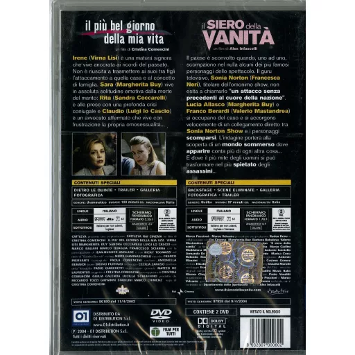Colecție de 2 DVD-uri cu filme italienești Margherita Buy