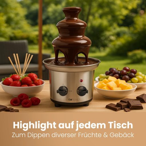 Clatronic SKB 3248 Csokoládé Szökőkút Gyümölcsökhöz és Süteményekhez