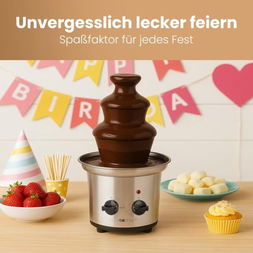 Clatronic SKB 3248 Csokoládé Szökőkút Gyümölcsökhöz és Süteményekhez