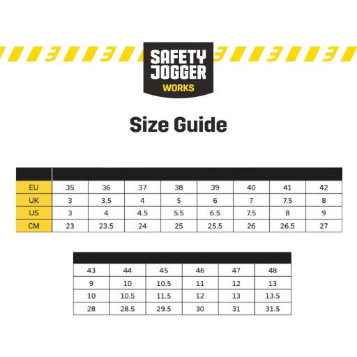 SAFETY JOGGER Acélcsúszású Munkavédelmi Klumpa Fehér Uniszex Konyhai Cipő