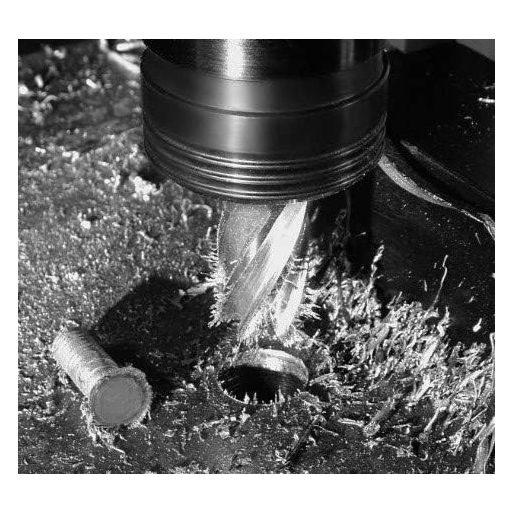 burghiu carotier RUKO Terrax HSS 22mm cu coadă Weldon