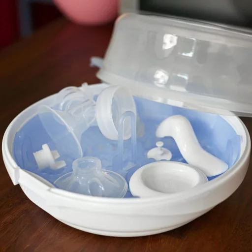 Philips Avent Mikrohullámú Gőzsterilizátor 4 Flaskonhoz Fehér SCF281/02