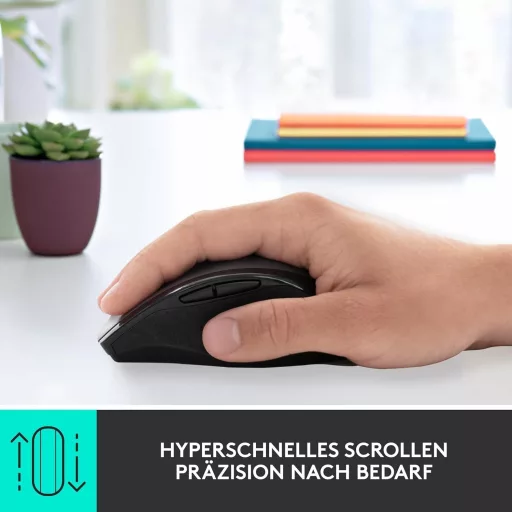 Logitech M705 Marathon vezeték nélküli egér, 3 év akkumulátor, 7 gomb, PC/Mac - Retail Packaging