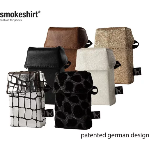 Smokeshirt Divatos, arany glitteres cigarettatartó 20 db cigarettának