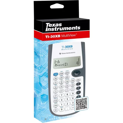 Texas Instruments TI-30XB Multiview Tudományos Számológép Szürke