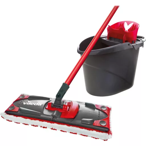 Vileda Ultramax Complete padlótisztító szett vödör és lapos moppal