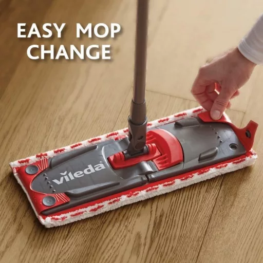 Vileda Ultramax Complete padlótisztító szett vödör és lapos moppal