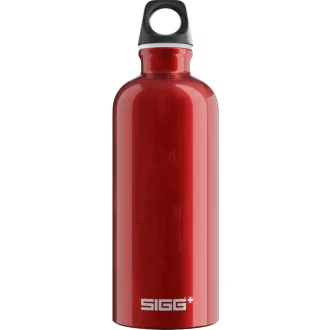   Sticlă sport din aluminiu SIGG 0,6L/1L/1,5L etanșă, fără BPA - 13 Red, 0,6 L