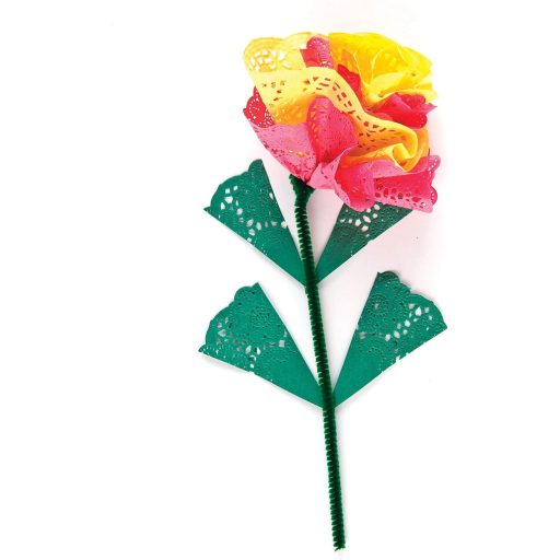 Baker Ross Színes Papír Csipkék - Gyerekeknek Kézműves Munkához - 120 db Vegyes