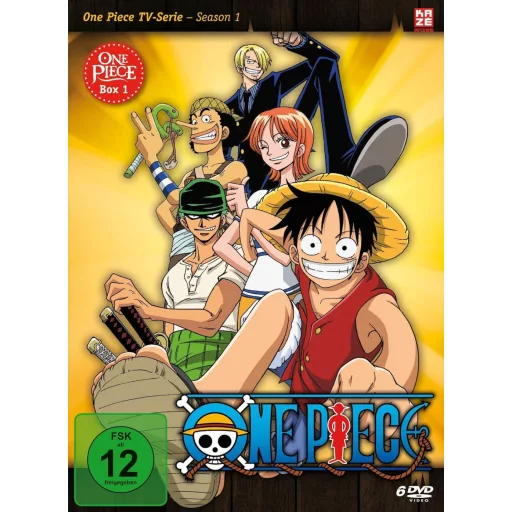 One Piece - Primele aventuri, colecția DVD [1999] - Dublat în germană
