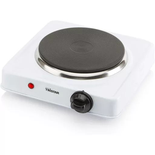 Tristar Elektromos Főzőlap 1000W Termosztáttal Rozsdamentes Acél 15cm