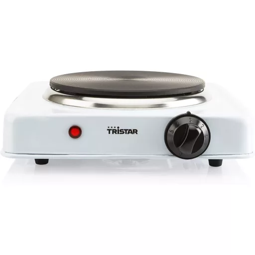 Tristar Elektromos Főzőlap 1000W Termosztáttal Rozsdamentes Acél 15cm