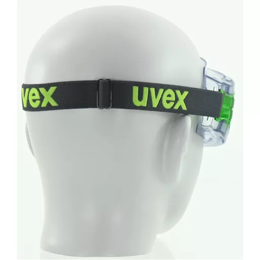 Uvex Ultravision teljes látómezős védőszemüveg zöld szárral