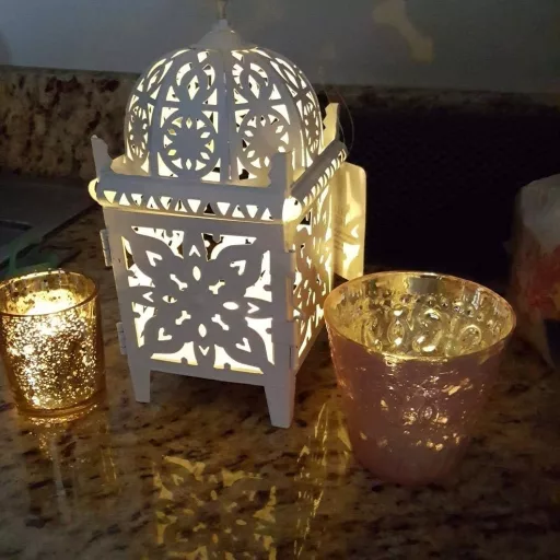 AGPTEK 24 db LED gyertya időzítővel, meleg fehér lángeffekt, 6/18 órás ciklus