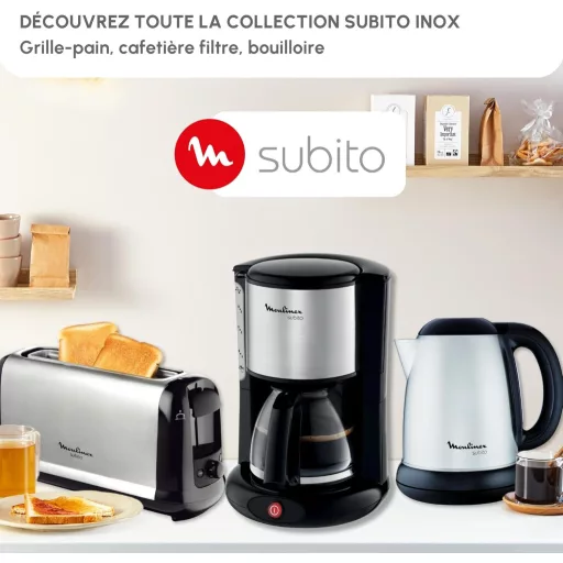 Moulinex Subito 1000W rozsdamentes kenyérpirító