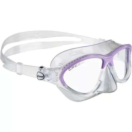 Cressi Moon Kid gyermek búvármaszk 7-15 év szilikon allergiamentes - Purple, MASK