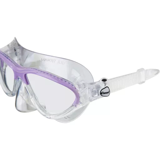Cressi Moon Kid gyermek búvármaszk 7-15 év szilikon allergiamentes - Purple, MASK