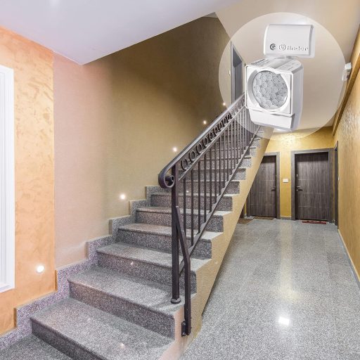 Finder Infravörös Mozgásérzékelő 10A 230V IP40 Relé Modul