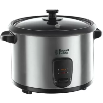   Russell Hobbs 1.8L rizsfőző melegentartó funkcióval, gőzöléssel és rozsdamentes acél kialakítással