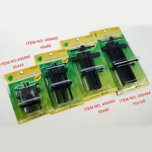 Merry Tools HK Mini Csapágylehúzó, 7,6 cm-es Fém Fogó, Autó, Motor és Kerékpár Alkatrészekhez, Fekete, 450490